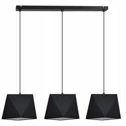 Lampa Wisząca LX- 1001 Czarna 3x E27 LEDLUX