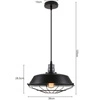 Lampa Wisząca PT-624 Czarna 1x E27 LEDLUX
