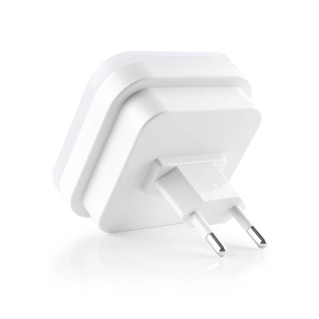 Lampka Nocna LED Wtyczkowa do Kontaktu LN-002 BIAŁA LEDLUX