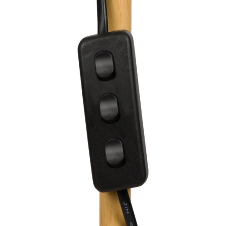 Lampa Podłogowa stojąca 3xE27 nowoczesna Czarna Regulowana do salonu Loft LPD-006 BLACK E27 LEDLUX