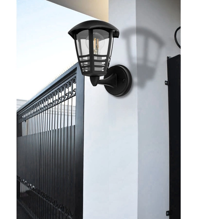 Lampa elewacyjna LED kinkiet ogrodowy LATARNIA wisząca Nowoczesna E27 LEL-0006 LEDLUX