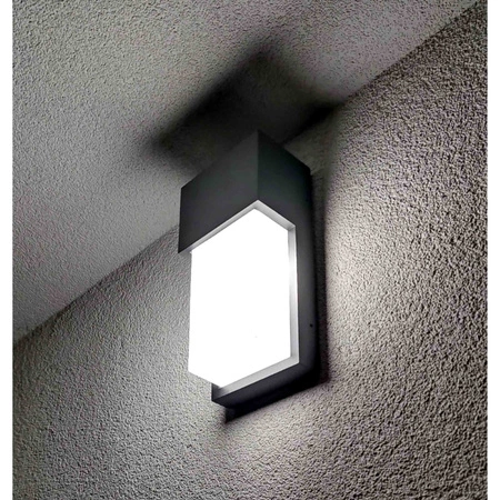 Lampa Kinkiet zewnętrzny ścienny Modern Nowoczesny Czarny E27 LX- 9122 Czarny LEDLUX