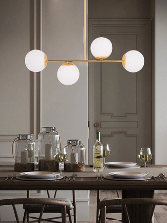 Lampa Sufitowa LX- 1410 Złota 4x E27 LEDLUX