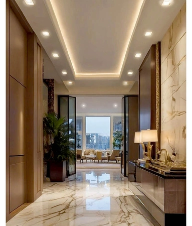 Oprawa Halogenowa Sufitowa CT- 001 Satyna Kwadratowa MR16 GU10 LEDLUX