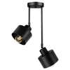Lampa Sufitowa LX- 1032 Czarna 2x E27 LEDLUX