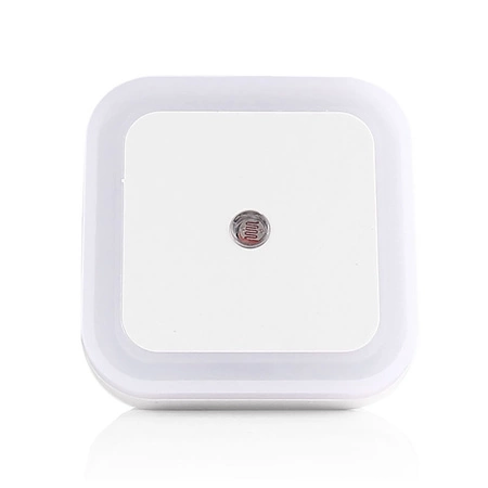 Lampka Nocna LED Wtyczkowa do Kontaktu LN-002 BIAŁA LEDLUX