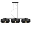 Lampa Wisząca LX- 1091 Czarna 3x E27 LEDLUX