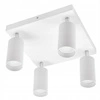 Oprawa Sufitowa Natynkowa Reflektor Kwadratowa GU10 LX-8370-4 Biała LEDLUX
