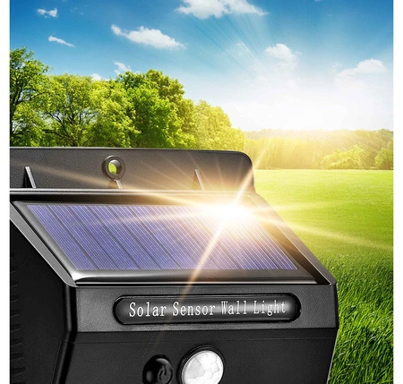 Lampa Solarna LED Naświetlacz czujnik zmierzchu ruchu latarnia reflektor LSOL-010 LEDLUX