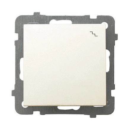 Włącznik Wyłącznik Schodowy Ecru ŁP-3G/m/27 OSPEL AS