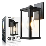 Lampa elewacyjna LED zewnętrzna kinkiet ogrodowy Premium LEL-0010 Szara LEDLUX