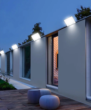 Halogen LED naświetlacz lampa 50W 5000lm reflektor zewnętrzny biała neutralna LEDLUX