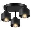 Lampa Sufitowa LX- 1020 Czarna 3x E27 LEDLUX