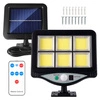 LAMPA LED Z PANELEM SOLARNYM NAŚWIETLACZ Z CZUJNIKIEM RUCHU IP44 + PILOT LSOL-036 LEDLUX