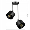 Lampa Sufitowa LX- 1032 Czarna 2x E27 LEDLUX