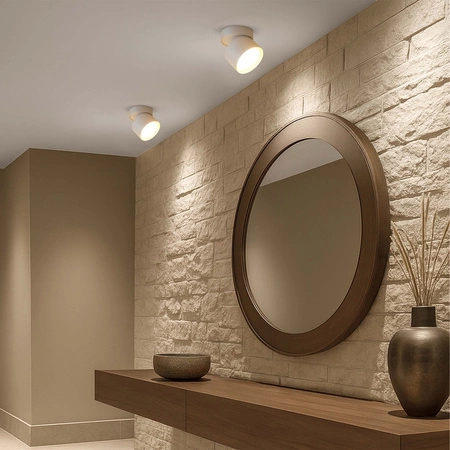 Oprawa Sufitowa Halogenowa Lampa LED GX53 Spot Ruchoma Kinkiet Reflektor OPN-016 WHITE