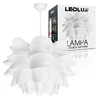 Lampa Wisząca LX- 1013 Biała 1x E27 LEDLUX