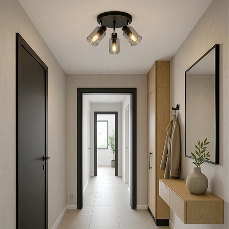 Lampa Sufitowa Wisząca Nowoczesna do Salonu 3x E27 LX-1074 LEDLUX