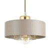 Lampa Wisząca Sufitowa Plafon Żyrandol Beżowa Ecru Kaszmir Loft Edison LX1185