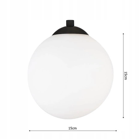Lampa Wisząca LX- 1287 Czarna 3x E27 LEDLUX