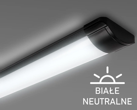 Plafon Lampa Sufitowa Panel SLIM 27W 90cm CZARNY NW LEDLUX