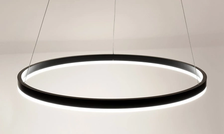 Lampa Sufitowa Wisząca LED Okrągła LX- 919 38W Czarna biała neutralna LEDLUX