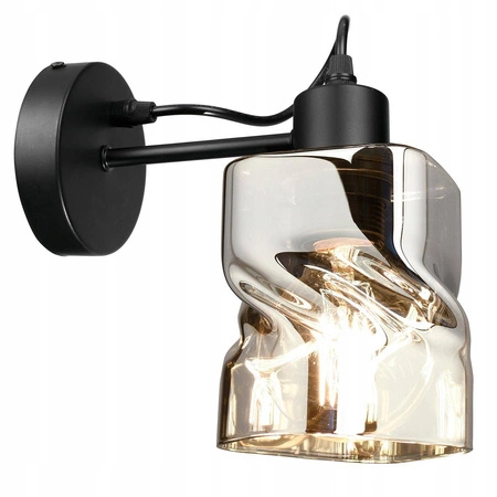 Kinkiet Lampa Ścienna LX- 1164 Czarna 1x E27 LEDLUX