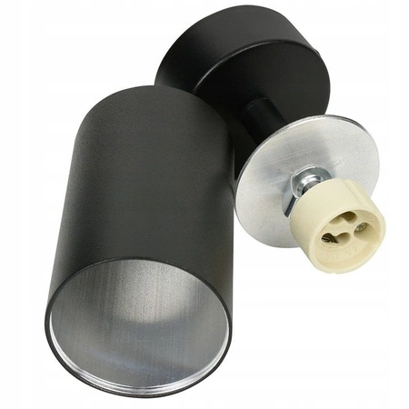 Oprawa Sufitowa Natynkowa Reflektor GU10 8370-1 Czarna LEDLUX