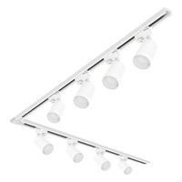 Szyna WH [2m+2m]+ Lacznik typ L+8x LX-8470 WH