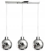 Lampa Wisząca LX- 1004 Srebrna 3x E27 LEDLUX