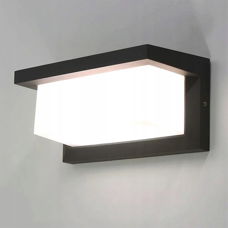 Kinkiet Ogrodowy Lampa Elewacyjna Zewnętrzna LX- 9117 Czarny LEDLUX