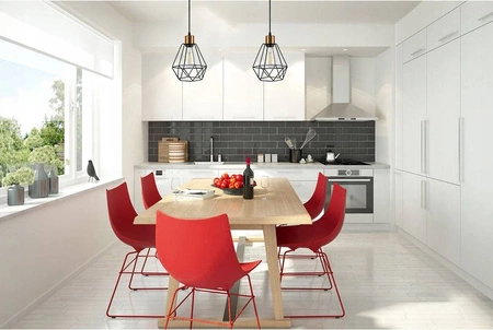 Lampa Wisząca LX- 1312 Czarna + Miedź 1x E27 LEDLUX