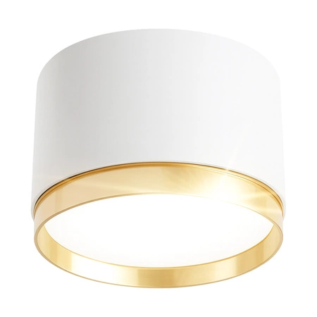 OPRAWA NATYNKOWA Sufitowa HALOGENOWA TUBA LED GX53 Walec SPOT Nowoczesna Biała OPN-017