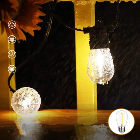 Żarówka LED do Girlandy 1W Barwa biała ciepła LEDLUX