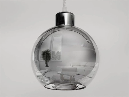 Lampa Wisząca LX- 1004 Srebrna 3x E27 LEDLUX