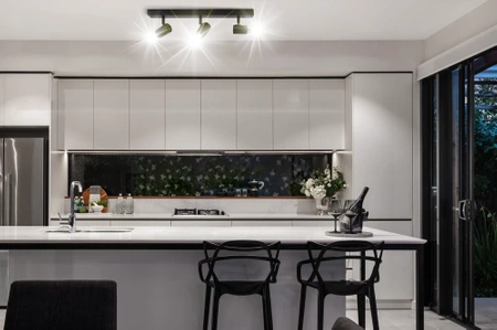 Oprawa Sufitowa Natynkowa Reflektor Listwa LX1003 BLACK 3x E27 LEDLUX