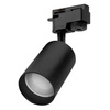 Reflektor Szynowy Spot Oprawa Na Żarówkę GU10 Czarny LEDLUX
