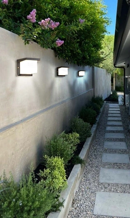 Kinkiet Ogrodowy Lampa Elewacyjna Zewnętrzna LX- 9116 Czarny LEDLUX