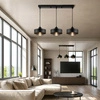 Lampa Wisząca LX- 1186 Czarna 3x E27 LEDLUX