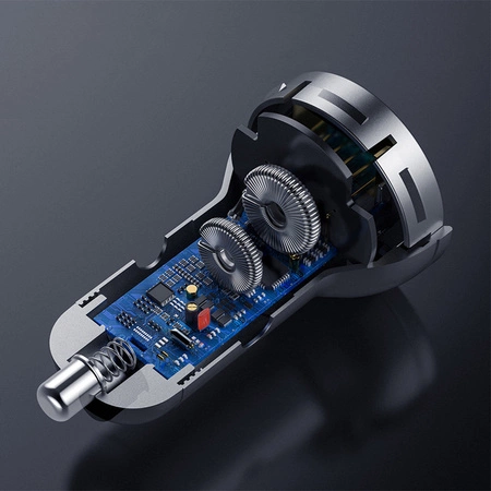 Ładowarka Samochodowa 2x USB CCBX-0G BASEUS