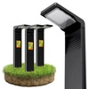 4x Lampa Solarna LED SŁUPEK OGRODOWY WBIJANY Czarny LSOL-033 LEDLUX