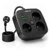 Przedłużacz Listwa Zasilająca Sieciowa 3 Gniazda 230V 3M 4x USB Ładowarka