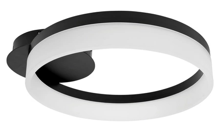 Lampa Sufitowa Wisząca LED Okrągła LX- 927 46W Czarna biała neutralna LEDLUX