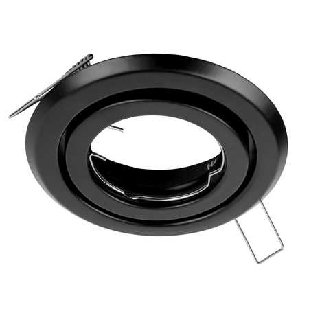 Oprawa Halogenowa Sufitowa CT- 015 Czarna MR16 GU10 Okrągła LEDLUX