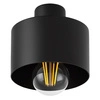 Lampa Sufitowa LX-1130 Czarna 2x E27 LEDLUX