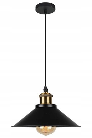 Lampa Wisząca PT- 628 Czarna 1x E27 LEDLUX