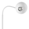 Lampa Podłogowa Biała Regulowana, Klosz E27 na Elastycznym Ramieniu LPD-002 E27 LEDLUX