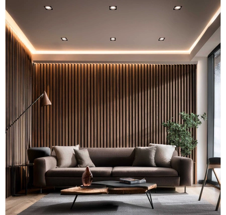 Zestaw 6x Oprawa Halogenowa Szklana LX-7003 Czarna Kwadratowa + Żarówka LED GU10 5,5W biała ciepła LEDLUX