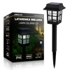 Lampa Solarna Ogrodowa LED Słupek Wbijana Czujnik Zmierzchu Do Ogrodu 6000K LSOL-057 LEDLUX