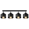 Lampa Sufitowa LX- 1195 Czarna 4x E27 LEDLUX